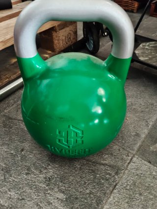 Pesa rusa/Kettlebell verde HYPEFIT 24 kg