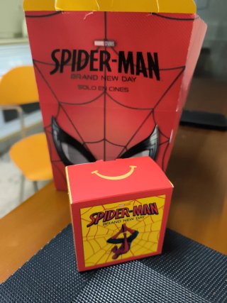 Muñeco Spiderman McDonald's