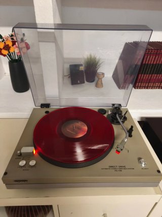 Tocadiscos Sony PS-11W Vintage Semiautomático