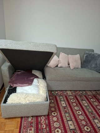 Sofá Cama Gris