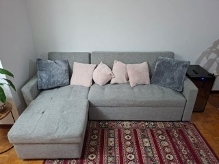 Sofá Cama Gris