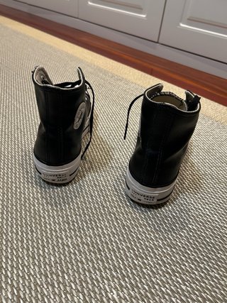 Converse Botas Negras Talla 36