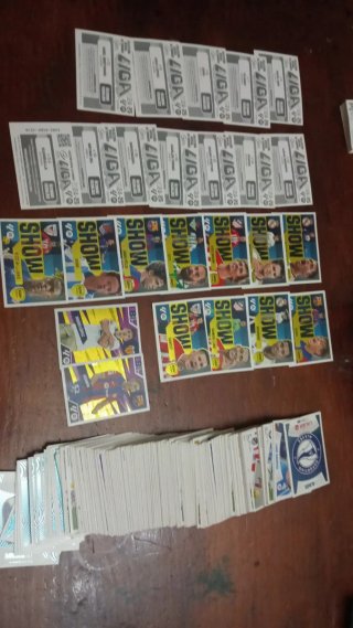 Lotes cromos Liga Este 23/24, 24/25, 25/26, 26/27
