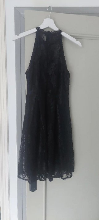 Conjunto fiesta encaje negro