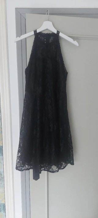 Conjunto fiesta encaje negro