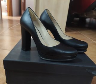 Zapatos de tacón LODI negros piel