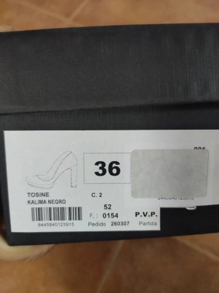 Zapatos de tacón LODI negros piel