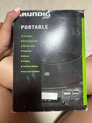 Reproductor CD Portátil Grundig Vintage