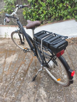 Bicicleta Eléctrica Paseo Negra