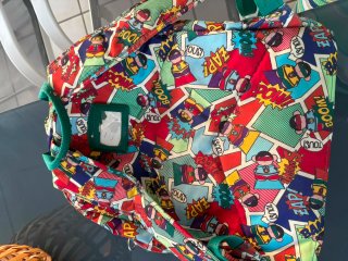 Mochila Tous infantil cómic superhéroes