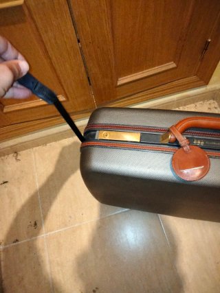 Maleta Samsonite Vintage Gris