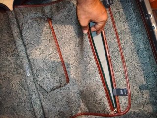 Maleta Samsonite Vintage Gris