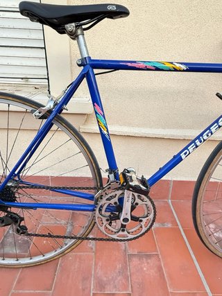 OFERTA! Bicicleta de carretera Peugeot azul