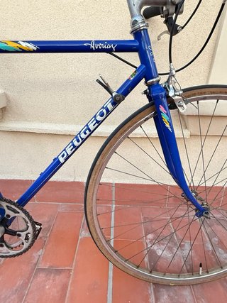 OFERTA! Bicicleta de carretera Peugeot azul