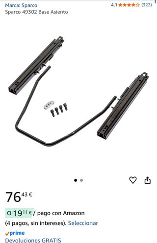 Asientos Sparco Torino