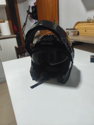 Casco integral modular negro ORZ