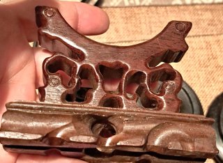 Set 10  espositori legno e metallo