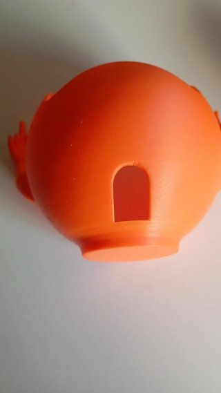 Supporto Alexa Echo Pop Arancione