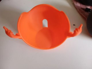 Supporto Alexa Echo Pop Arancione