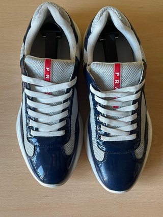 Zapatillas Prada America's Cup Blue