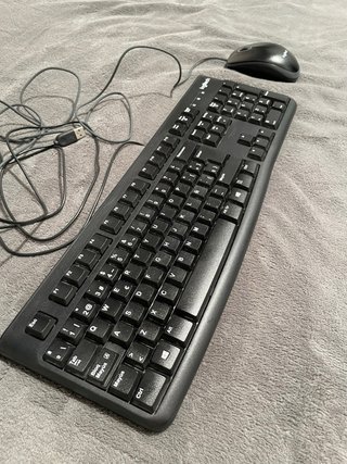 Pack Teclado y Ratón Logitech Negro