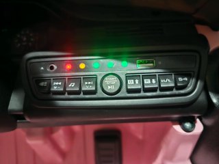 Coche Eléctrico Infantil Rosa Land Rover
