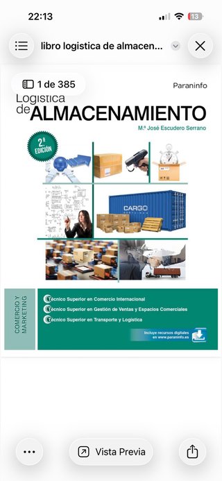Logistica de almacenamiento PARAINFO