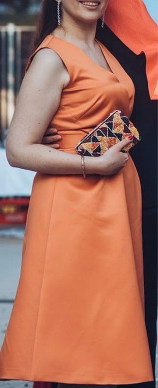 Vestido naranja Purificación García