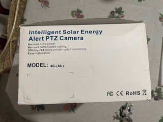 Cámara Vigilancia Solar 4G PTZ