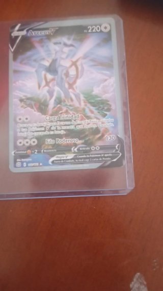 Carta Pokémon Arceus V 220 HP