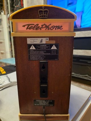 Cabina Telefónica Estilo Vintage