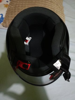 Casco Moto Jet Talla XL Negro Mate, sin estrenar.