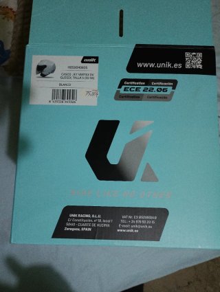 Casco Moto Jet Talla XL Negro Mate, sin estrenar.
