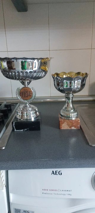 Lote 2 Copas Trofeos Atletismo