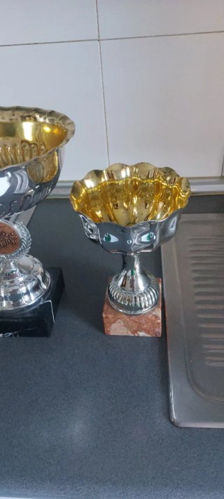 Lote 2 Copas Trofeos Atletismo