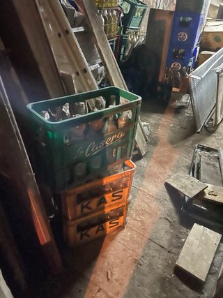 Bottiglie antiche di Coca-Cola e Fanta