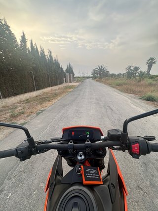 KTM 125 SMC R Supermotard Naranja/Blanca