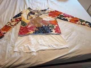Camiseta Desigual Mujer Talla L Multicolor