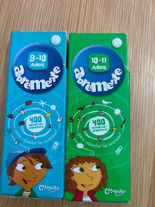 Lote 2 juegos Abremente Catapulta Junior