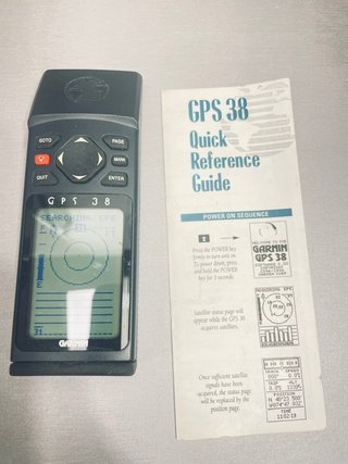 Garmin GPS 38 Vintage + Manual Original