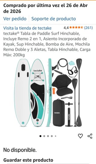 Tabla Paddle Surf TecTake