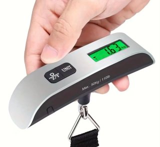 Bilancia Digitale da Viaggio LCD 50g.    50kg