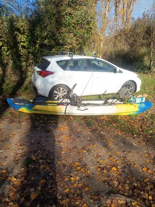 Kayak Doble Estable y Cómodo