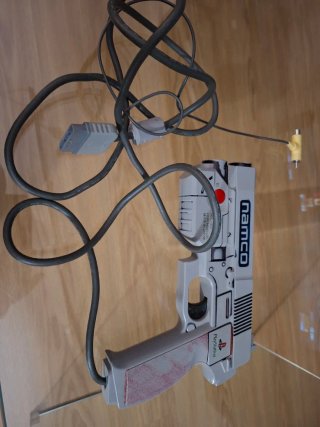 Pistola Namco GunCon Mando Play Station1 Adaptador