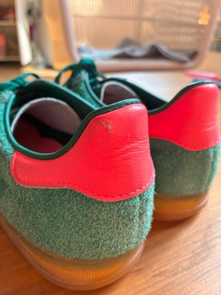 Zapatillas Adidas Gazelle Verde y Fucsia