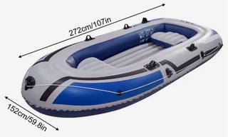 Bote inflable para 2 personas
