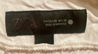 Vestido Blanco Zara