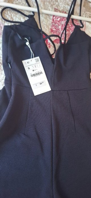 Mono Zara Talla S Azul