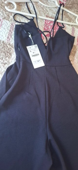 Mono Zara Talla S Azul