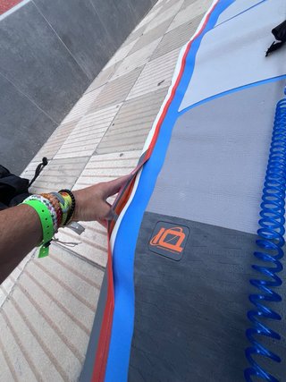 Tabla Paddle Surf Azul y Gris